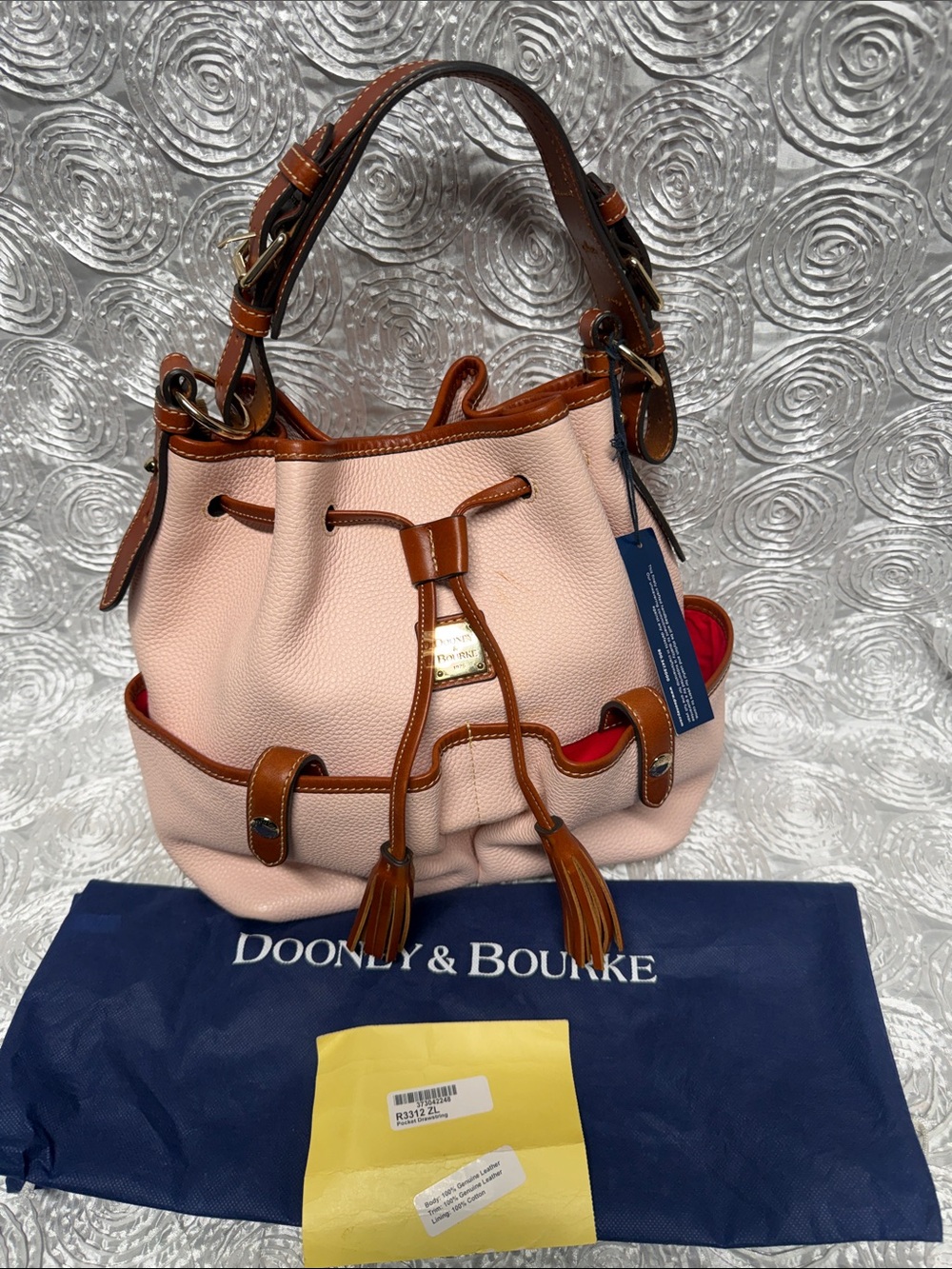 Dooney & Bourke Pocket Drawstring Shoulder Bag